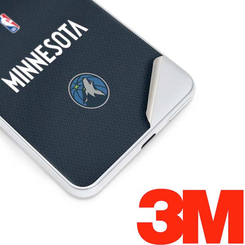 NBA Minnesota Timberwolves Jersey Google Pixel 3 Skin